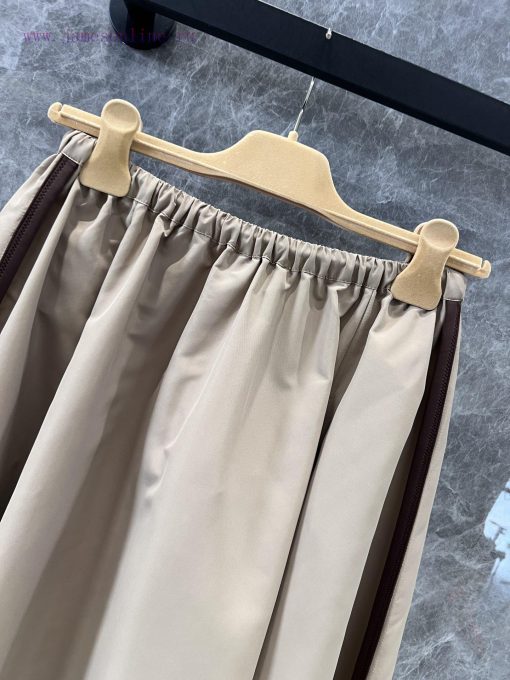 ZB60383 Miu Miu 25Ss Early Spring New Micro Label Printed Sports Style Long Half Skirt | YB Dev 9301svh6 - Image 5