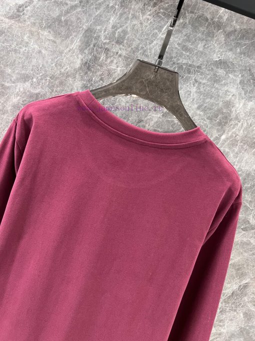 ZT60387 AUBRUI * O 2025ss Spring/Summer New Dairy Farm Printed Long Sleeve T-shirt | Produced A 9gv3uxzn - Image 5