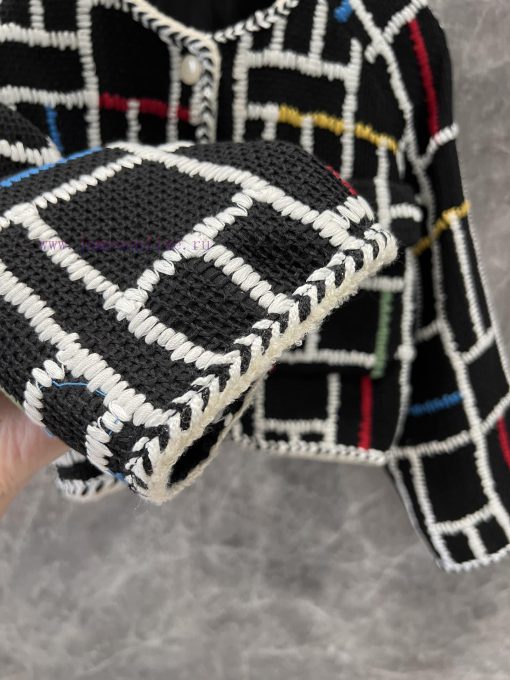 ZW60388 Chanel 25Ss Early Spring New Vacation Series Color Striped Chanel Style Jacket | Yb Dev hwuyk3jo - Image 9