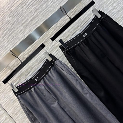 25 Spring/Summer CK75886 Letter Logo Ribbon Splicing Design Casual Pants Fake Two Piece Splicin jqtoq69p - Image 3