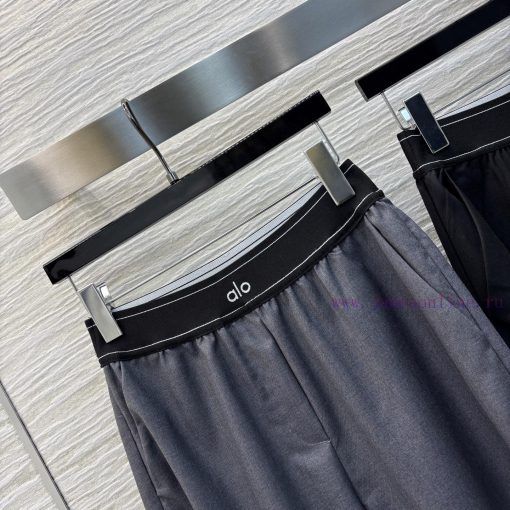 25 Spring/Summer CK75886 Letter Logo Ribbon Splicing Design Casual Pants Fake Two Piece Splicin jqtoq69p - Image 5