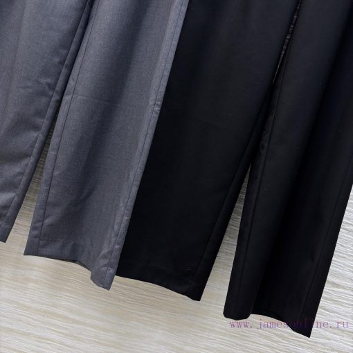 25 Spring/Summer CK75886 Letter Logo Ribbon Splicing Design Casual Pants Fake Two Piece Splicin jqtoq69p - Image 6