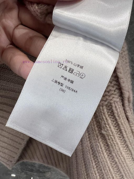 ZT60390 Dior 25Ss Spring/Summer New Lucky Star Logo Jacquard Cashmere Short Sleeve Knitted Swea ab3orf2u - Image 10