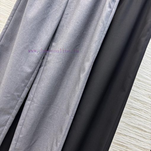 25 Spring/Summer CK75886 Letter Logo Ribbon Splicing Design Casual Pants Fake Two Piece Splicin jqtoq69p - Image 8