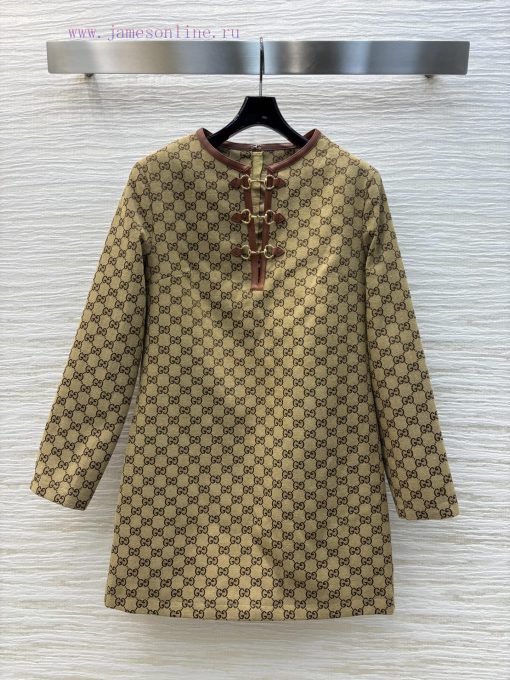 CL75899 Gucci 25 Early Spring New Collection Classic Double G Vintage Series Round Neck Decorat nb9doyws - Image 2