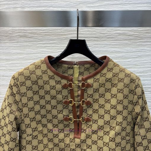 CL75899 Gucci 25 Early Spring New Collection Classic Double G Vintage Series Round Neck Decorat nb9doyws - Image 3