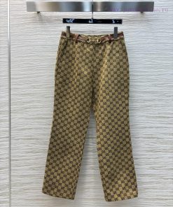 CK75902 Gucci 25 Early Spring New Collection Classic Double G Presbyopia Series Straight Leg Pa 5lo4zwe5