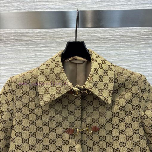 CW75903 Gucci 25 Early Spring New Collection Classic Double G Old Flower Series Polo Short Slee 6mfdw90y - Image 3