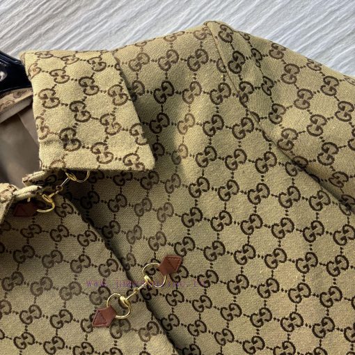 CW75903 Gucci 25 Early Spring New Collection Classic Double G Old Flower Series Polo Short Slee 6mfdw90y - Image 5