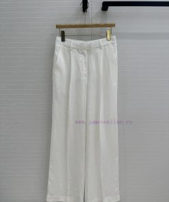 BK75909 Bc 25s Early Spring New Product Linen High Waisted Pleated Trousers Old Money Lazy Comm 0qtqrs2z