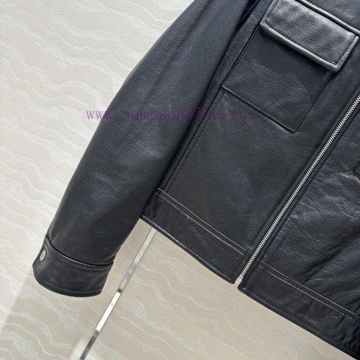 AW69268 Monica's Same Jacket Leather Jacket Imported Top Of The Line Spanish 100% Cowhide Natur h2lqyz76 - Image 6