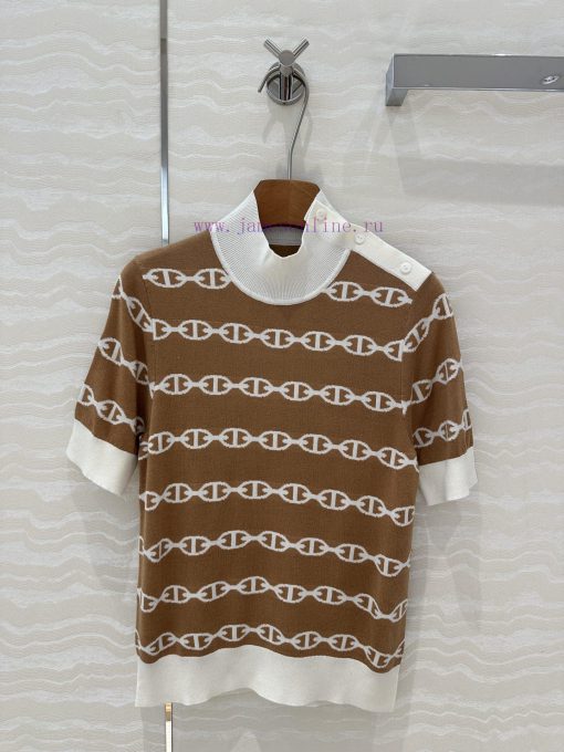 AT75092 H High Intelligence Wearing Style 25s Spring/Summer New Product Color Hanging Wool Knit fthw9nr8 - Image 2