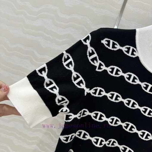 AT75092 H High Intelligence Wearing Style 25s Spring/Summer New Product Color Hanging Wool Knit ualkotfu - Image 6