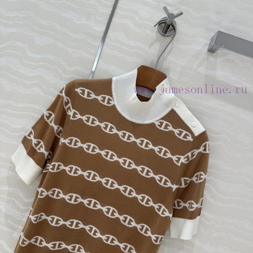 AT75092 H High Intelligence Wearing Style 25s Spring/Summer New Product Color Hanging Wool Knit fthw9nr8 - Image 3