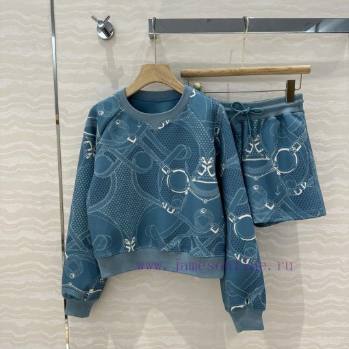 AT72920 H Sports Set Eperon D Or Bandana Series Printed Pure Cotton Set Age Reducing Sports Gir ktjoz6za