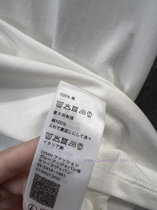 ZT60392 Celine 25Ss Early Spring New Triumphal Arch Embroidered Bead Short Sleeve T-shirt | YB w8qv2knt - Image 10