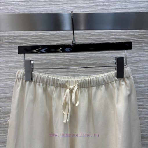 CK75917 Casual Recommendation Drawstring Elastic Waistband Design Workwear Style Pants Paired W z0wdx8jv - Image 3