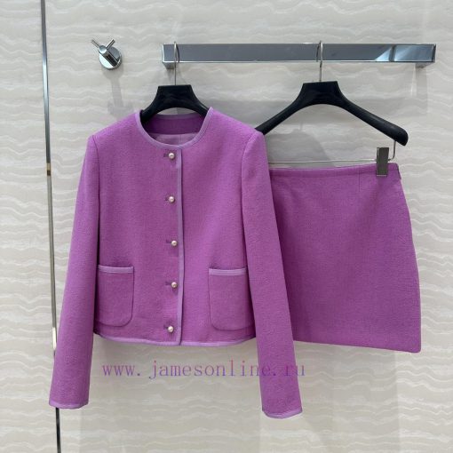 High End AT73130 Miss Dior Classic Retro Pink Purple Set Is A Must-have For The Annual Meeting. p1l9hjtp