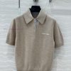Top Selling Recommendation: AT73659 Miu Miu Girl Wear Cashmere Polo Small Top Imported Cashmere 7nq86sl7