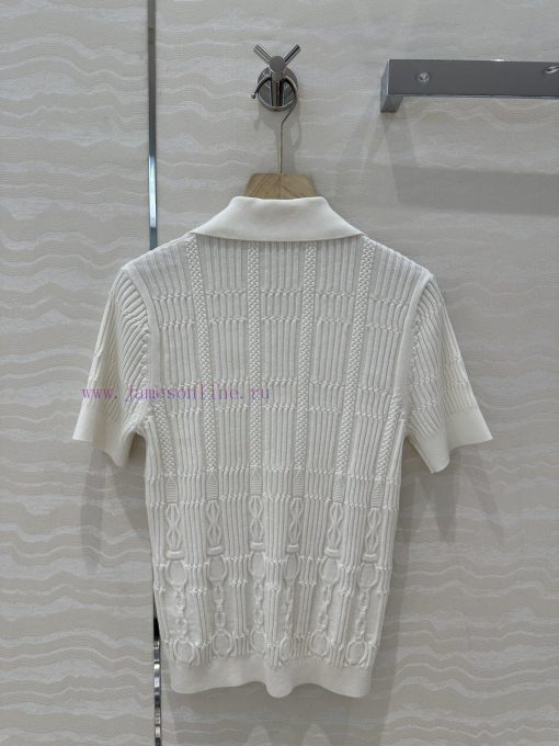 AT75115 H Majia 25s Spring/Summer New Product High Intelligence Wearing Embossed Jacquard Knitt 2vbdpwz0 - Image 10