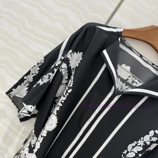AL75928 Hermes 25s Early Spring New Product Kaftan Slit Dress Brides Gala En Fleurs Positioning 65mjo56a - Image 4