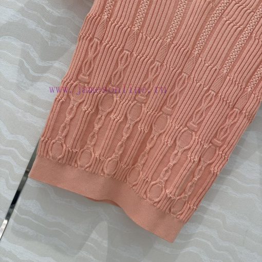 AT75115 H Majia 25s Spring/Summer New Product High Intelligence Wearing Embossed Jacquard Knitt geolfz24 - Image 7