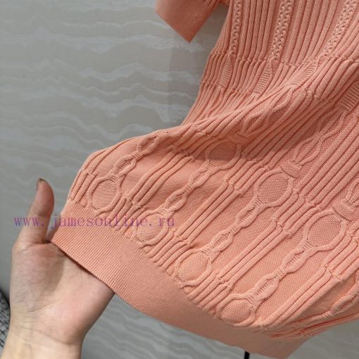 AT75115 H Majia 25s Spring/Summer New Product High Intelligence Wearing Embossed Jacquard Knitt geolfz24 - Image 8