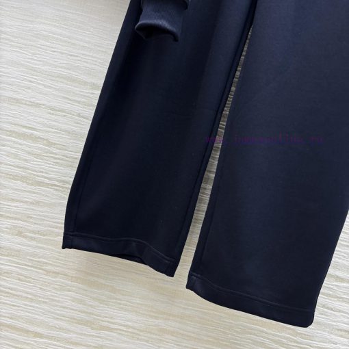 CT75955 Miu Miu 25 New Model Exquisite Hoodie Set Round Neck Hoodie+lace Casual Pants Basic Rou 81cu3p1j - Image 7