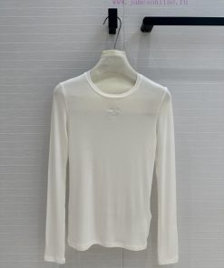 Recommended BT73336 Loewe24 Autumn/Winter New Product 3D Knot Element Embroidered Wool Base Swe pz3cw6rj