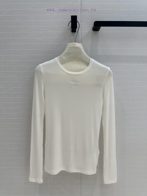 Recommended BT73336 Loewe24 Autumn/Winter New Product 3D Knot Element Embroidered Wool Base Swe pz3cw6rj - Image 2