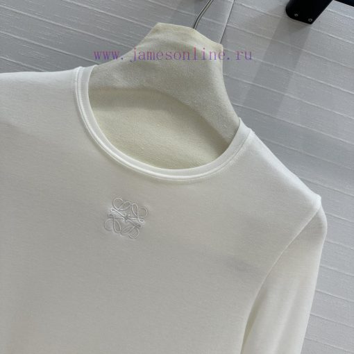 Recommended BT73336 Loewe24 Autumn/Winter New Product 3D Knot Element Embroidered Wool Base Swe pz3cw6rj - Image 5