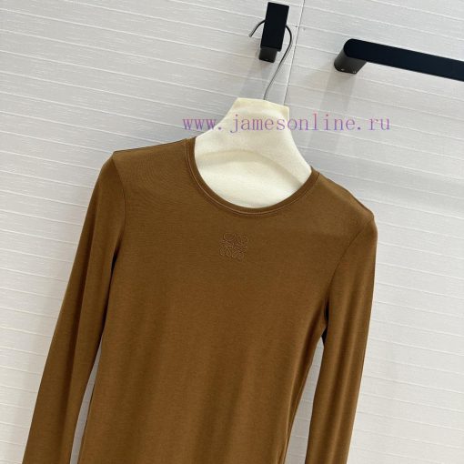 Recommended BT73336 Loewe24 Autumn/Winter New Product 3D Knot Element Embroidered Wool Base Swe pch7l04j - Image 3