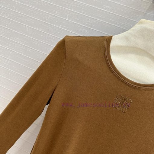 Recommended BT73336 Loewe24 Autumn/Winter New Product 3D Knot Element Embroidered Wool Base Swe pch7l04j - Image 4