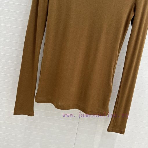 Recommended BT73336 Loewe24 Autumn/Winter New Product 3D Knot Element Embroidered Wool Base Swe pch7l04j - Image 7