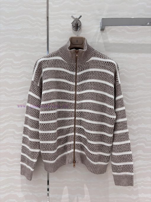 High End AW75158 Walking High-end Bc Old Money Style Outfit Italian Aesthetic Color Striped And 79bw0xgs