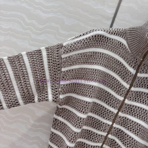 High End AW75158 Walking High-end Bc Old Money Style Outfit Italian Aesthetic Color Striped And 79bw0xgs - Image 5