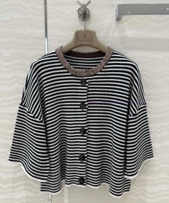 High End Walking High-end AW75051 Bc Old Money Style Outfit Italian Aesthetic Color Scheme Stri 18ptji6m