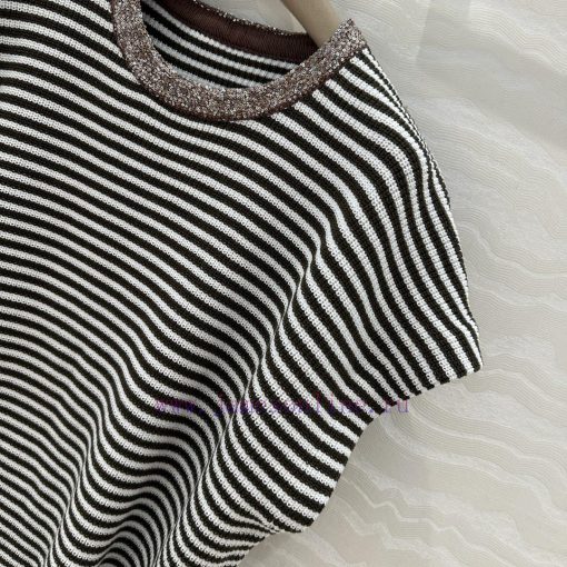 High End Walking High-end AT75026 Bc Old Money Style Outfit Italian Aesthetic Color Scheme Stri ad3895vn - Image 4