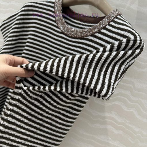 High End Walking High-end AT75026 Bc Old Money Style Outfit Italian Aesthetic Color Scheme Stri ad3895vn - Image 6