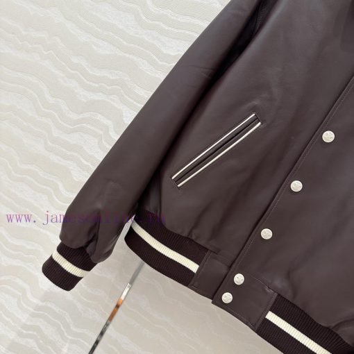 High End AW73750 CE College Style Casual And Stylish Retro Modern Flight Jacket Leather Jacket bx3l7bpm - Image 5