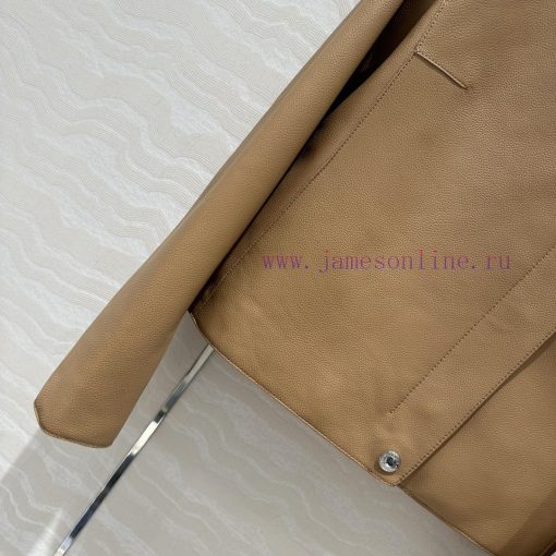 High End Original Item AW69701 Quality Control Wardrobe Must Include Top-quality Lambskin Lapel p4sofqq8 - Image 6