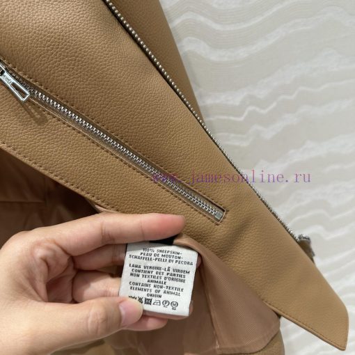High End Original Item AW69701 Quality Control Wardrobe Must Include Top-quality Lambskin Lapel p4sofqq8 - Image 9