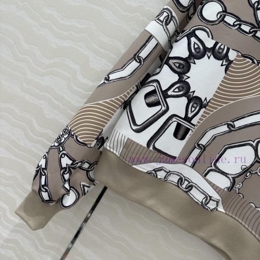 H Sports Set AT71959 Effet Kalei Doscope Series Printed Jersey Cotton Age Reducing Sports Girls jofkgjse - Image 6