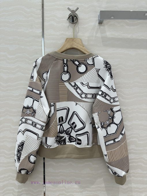 H Sports Set AT71959 Effet Kalei Doscope Series Printed Jersey Cotton Age Reducing Sports Girls jofkgjse - Image 10