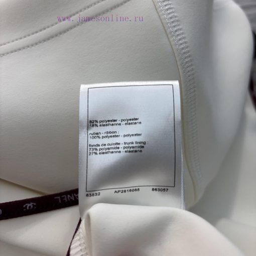 CL75978 Chanel 25 Early Spring Elastic Zipper Hooded Butterfly Tie Jumpsuit Hooded Half Zipper vkv1bqvb - Image 10
