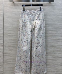 CK75986 Chanel 25 Spring/Summer Fun Graffiti Printed Straight Leg Jeans Are Simply A Walking To 4kjkl3do