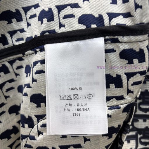 CW75983 Dior 25 Early Spring New Collection Full Screen LOGO Letter Hooded Zipper Coat With Sup 8g7d6hvl - Image 10