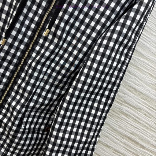 CW75985 Louis Vuitton 25 Early Spring New Collection Checkerboard Hooded Drawstring Jacket With fbv7bkh1 - Image 8