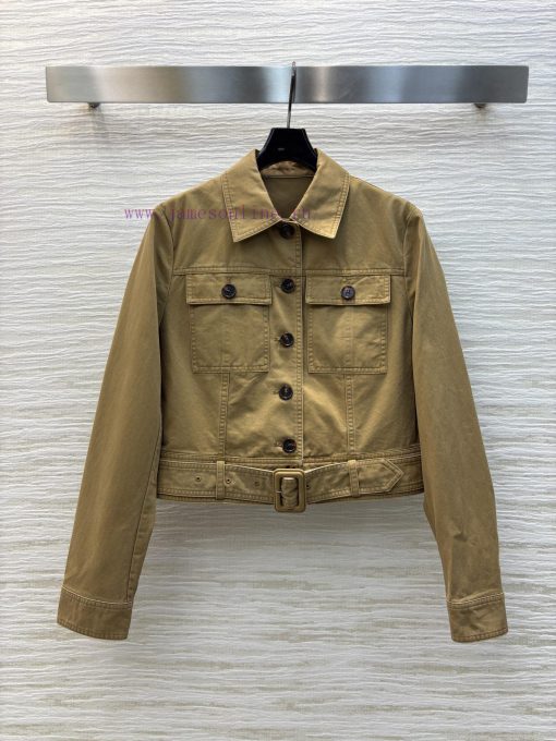 CW75989 YSLouis Vuitton 25 Early Spring New Collection Featuring A Collared High Waisted Jacket yaeavr7z - Image 2