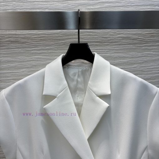 CL75992 Dior 25 Early Spring New Item Flying Sleeve Suit Style Dress With Large V-neck Flying S gu99xvhy - Image 3